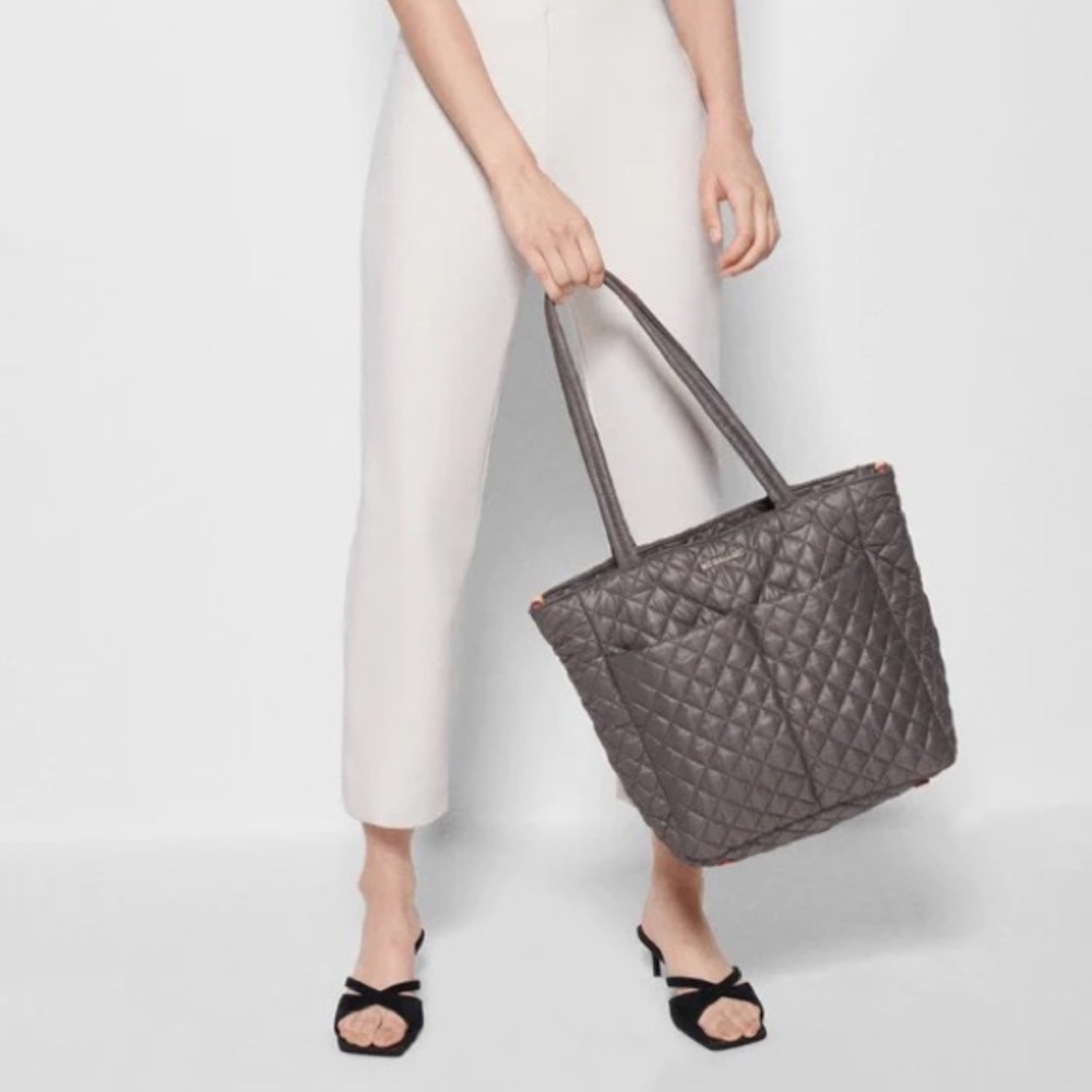 MZ Wallace Magnet Metro Quatro Tote in Magnet Rec/Grey
